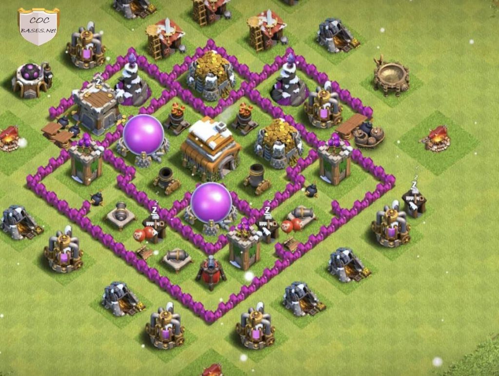 the best town hall 6 base war