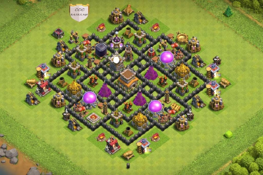 the best town hall 8 farming base
