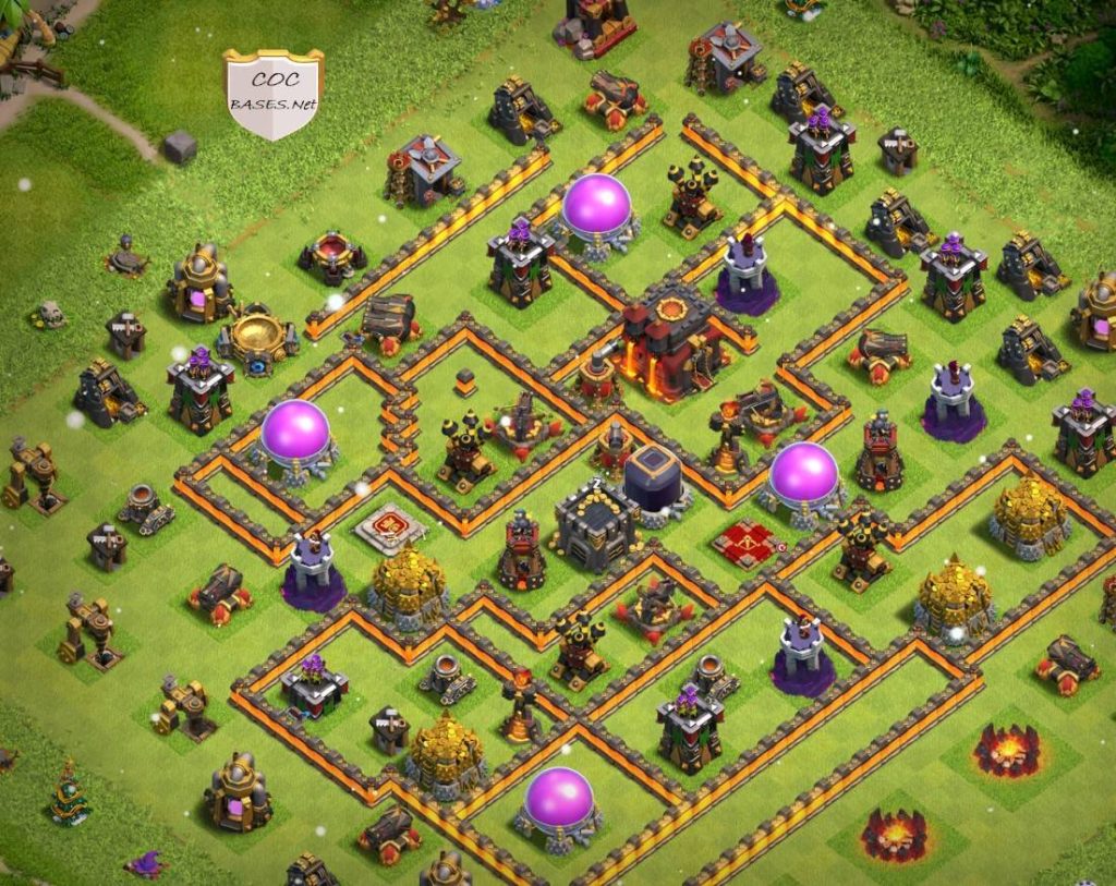 town hall 10 base link anti everything