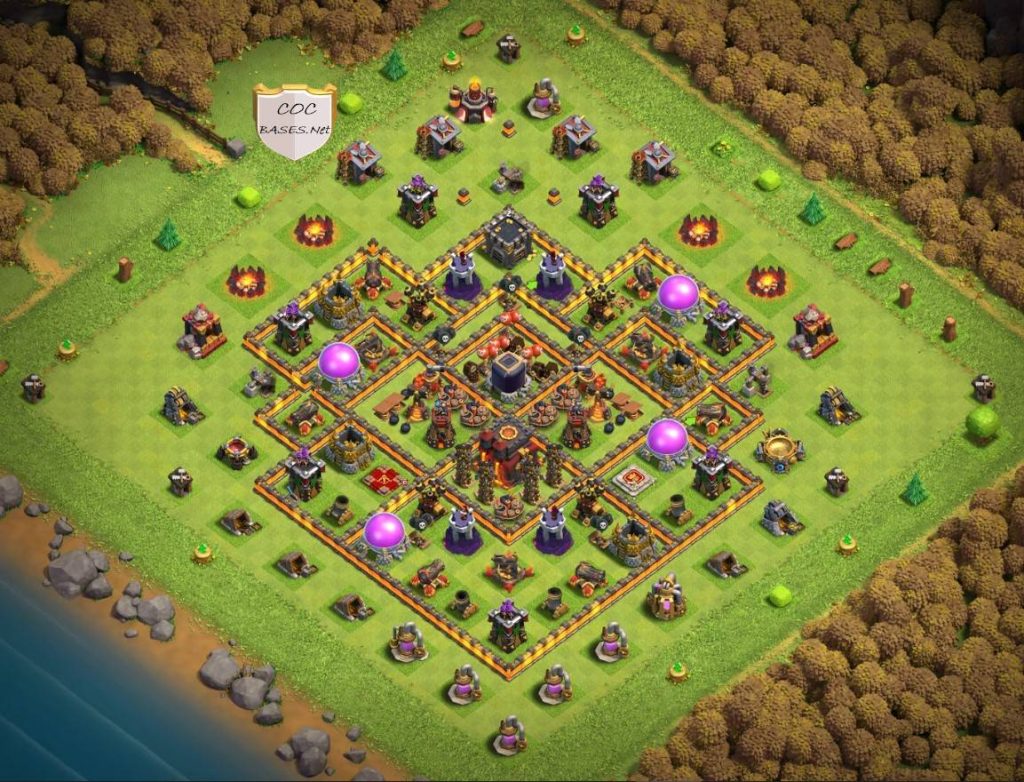 town hall 10 farming layout with download link