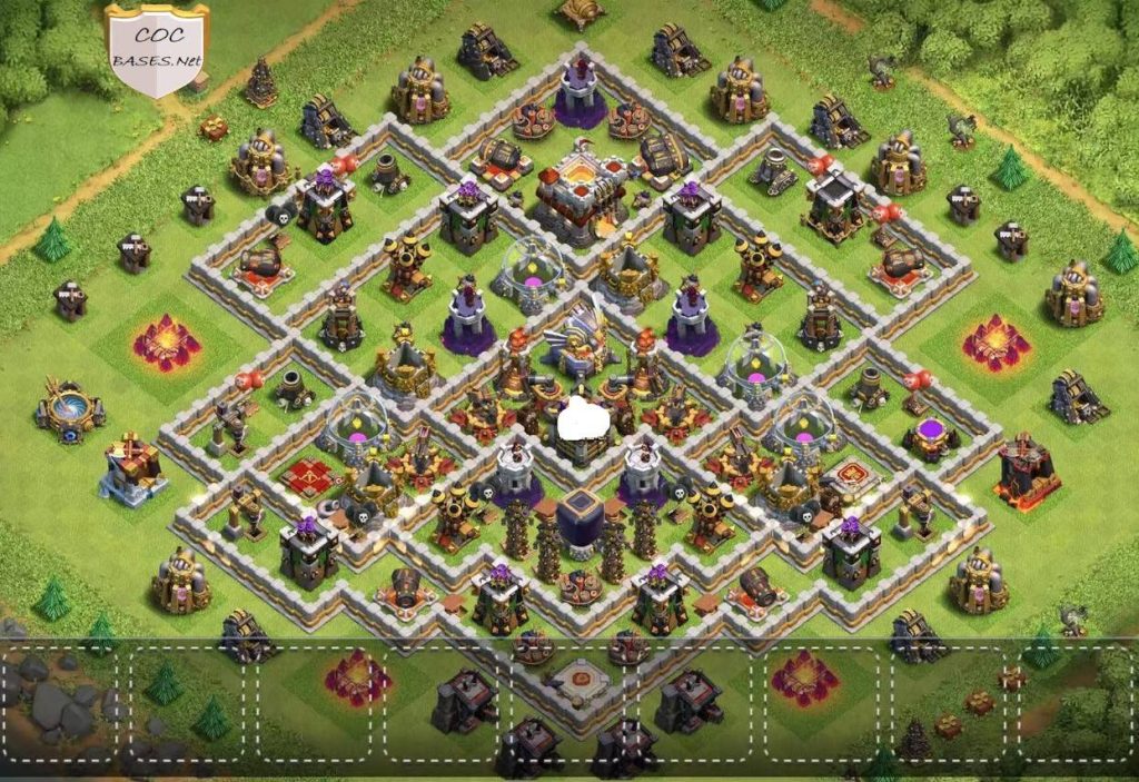 town hall 11 farming base copy link