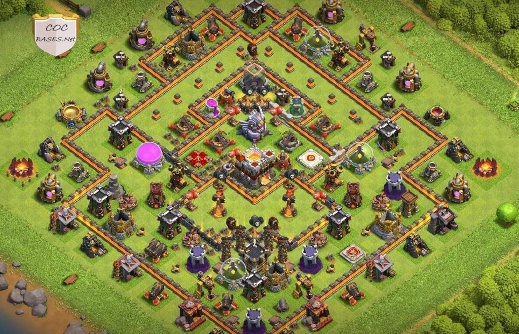 town hall 11 trophy base link