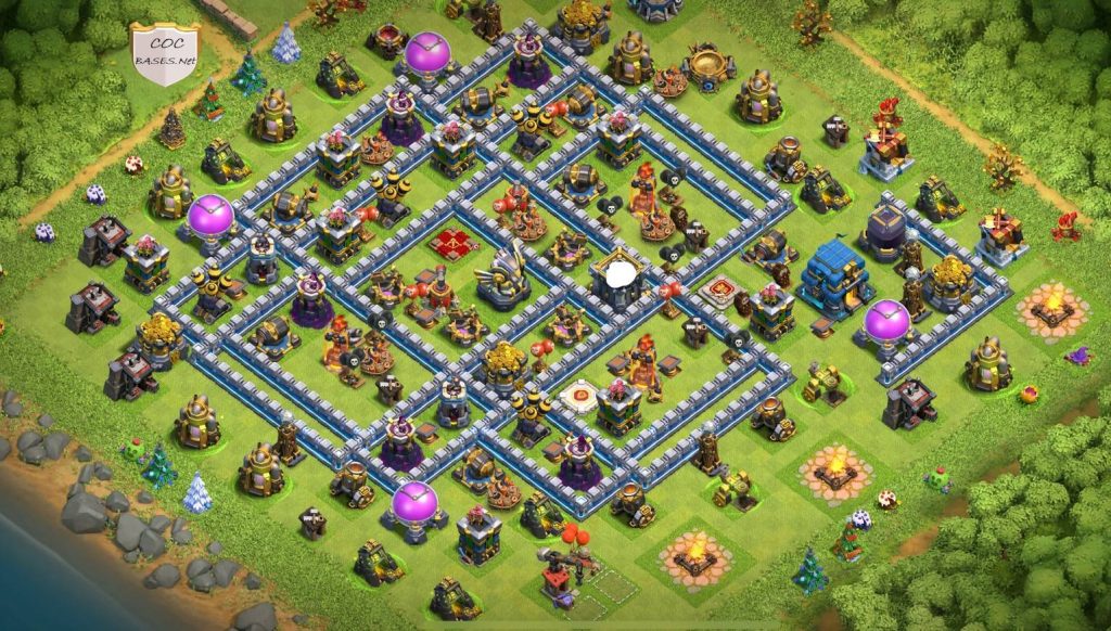 town hall 12 base link anti everything