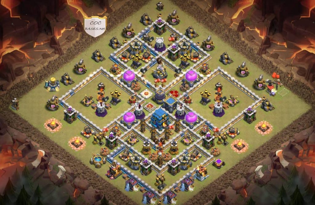 town hall 12 farming base