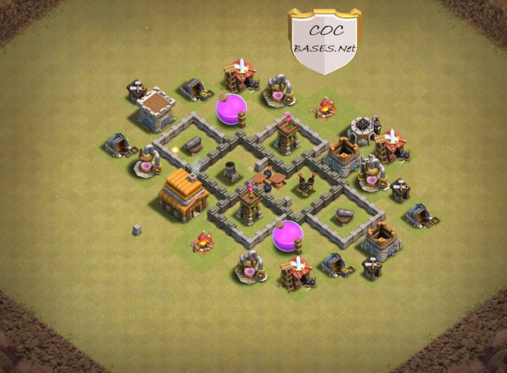 town hall 4 base link
