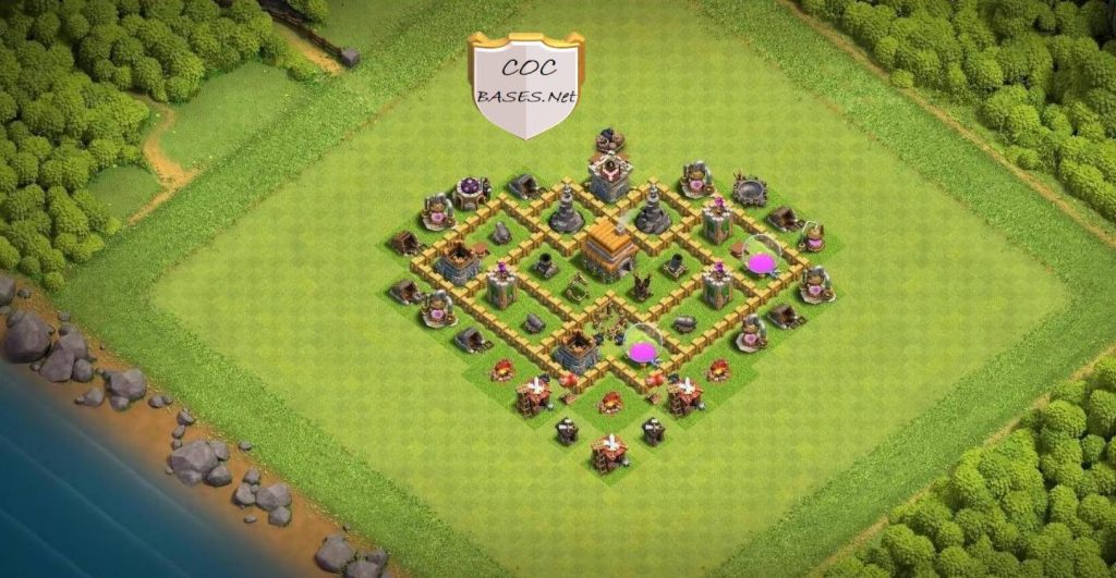 town hall 4 farming base