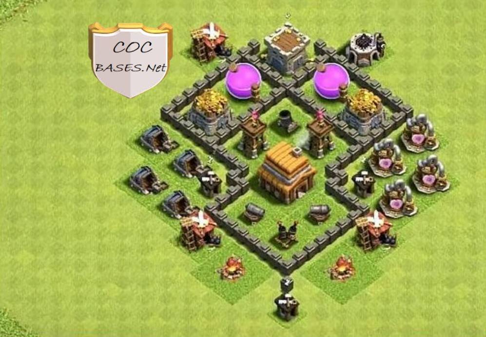 town hall 4 farming bases 2023