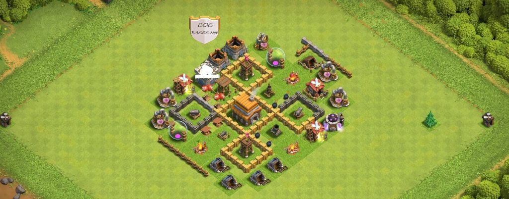 town hall 5 base layout and links