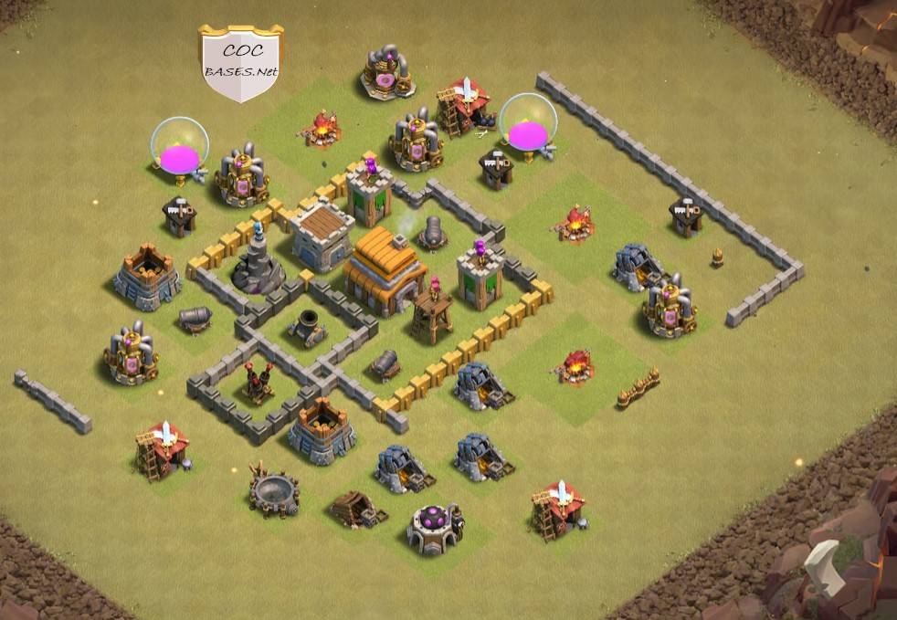 town hall 5 base link anti everything