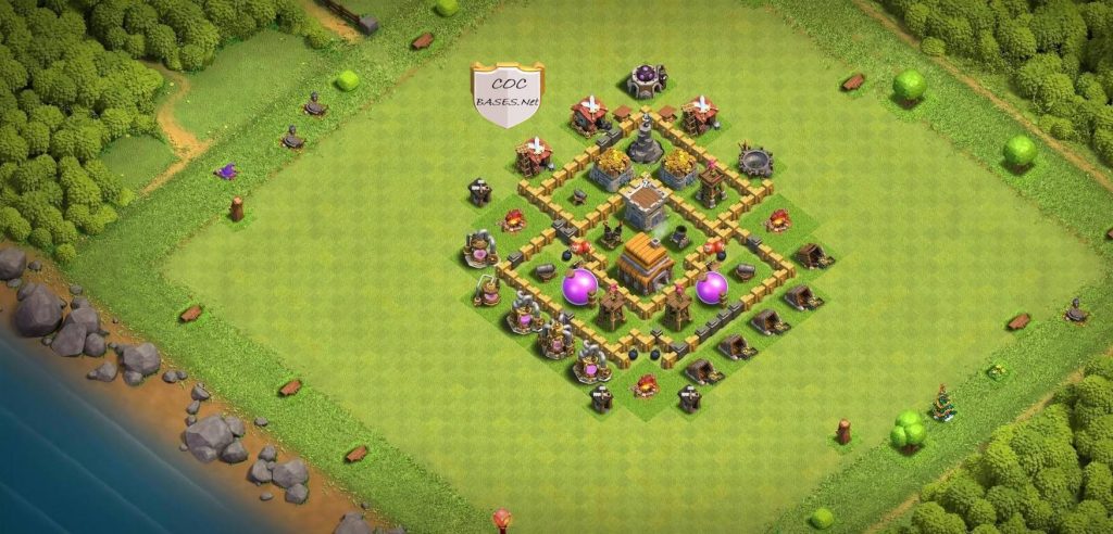 town hall 5 farming base link anti everything