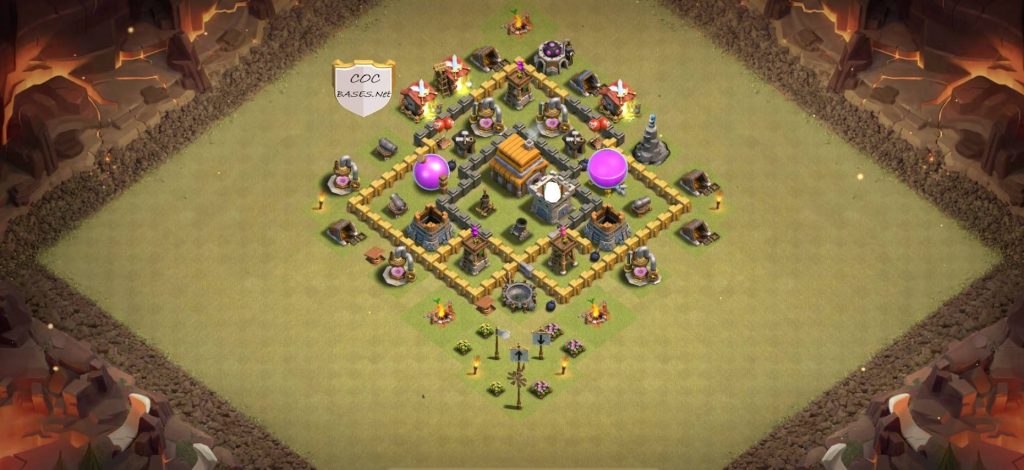 town hall 5 trophy base copy link
