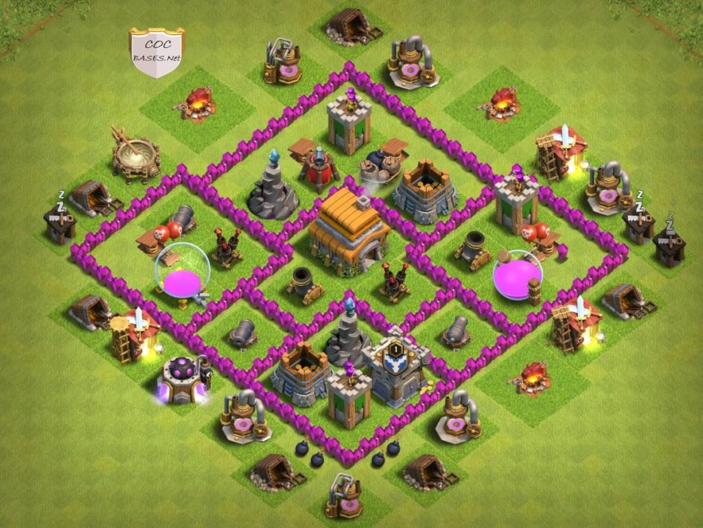 town hall 6 base copy