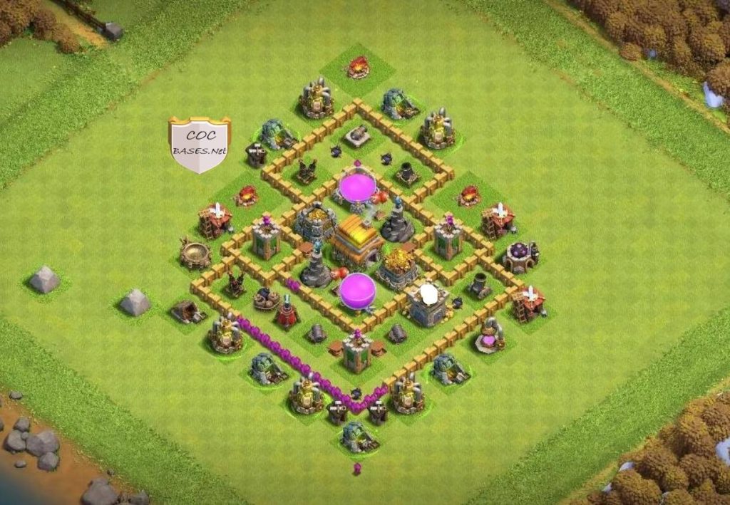 town hall 6 base link anti everything