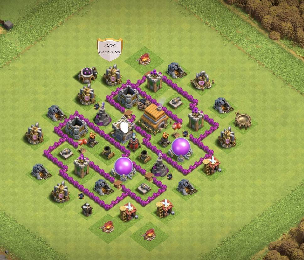 town hall 6 base war layout