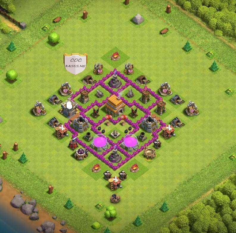 town hall 6 cwl base