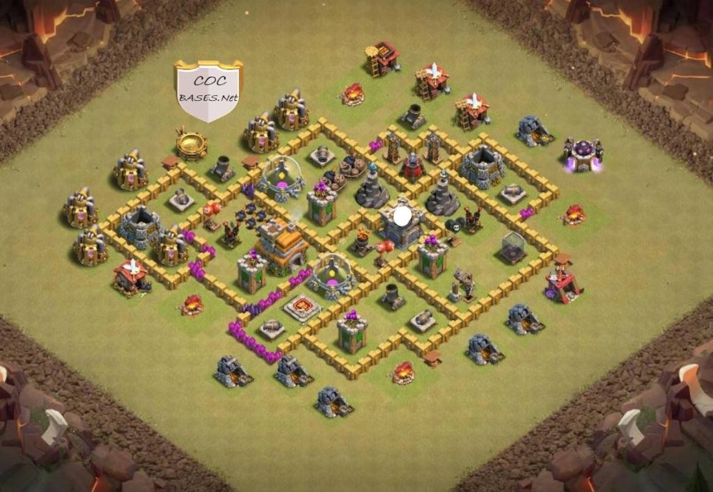 town hall 7 trophy layout with download link