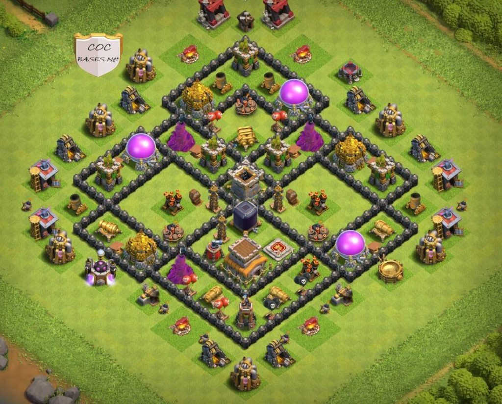 town hall 8 base design