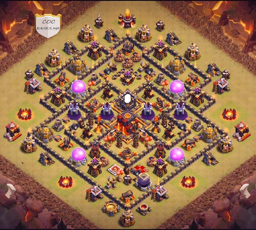 trophy push base coc town hall 10 image download