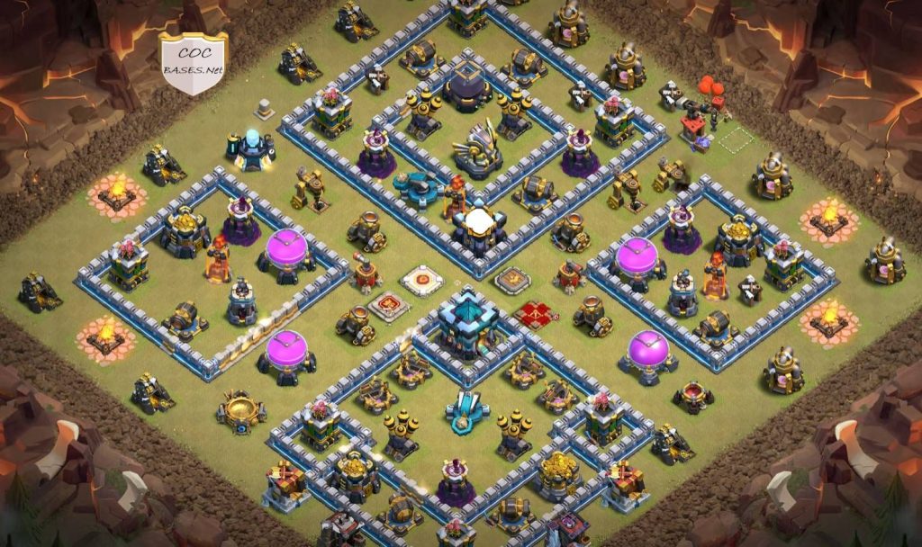 trophy push town hall 13 base link anti everything