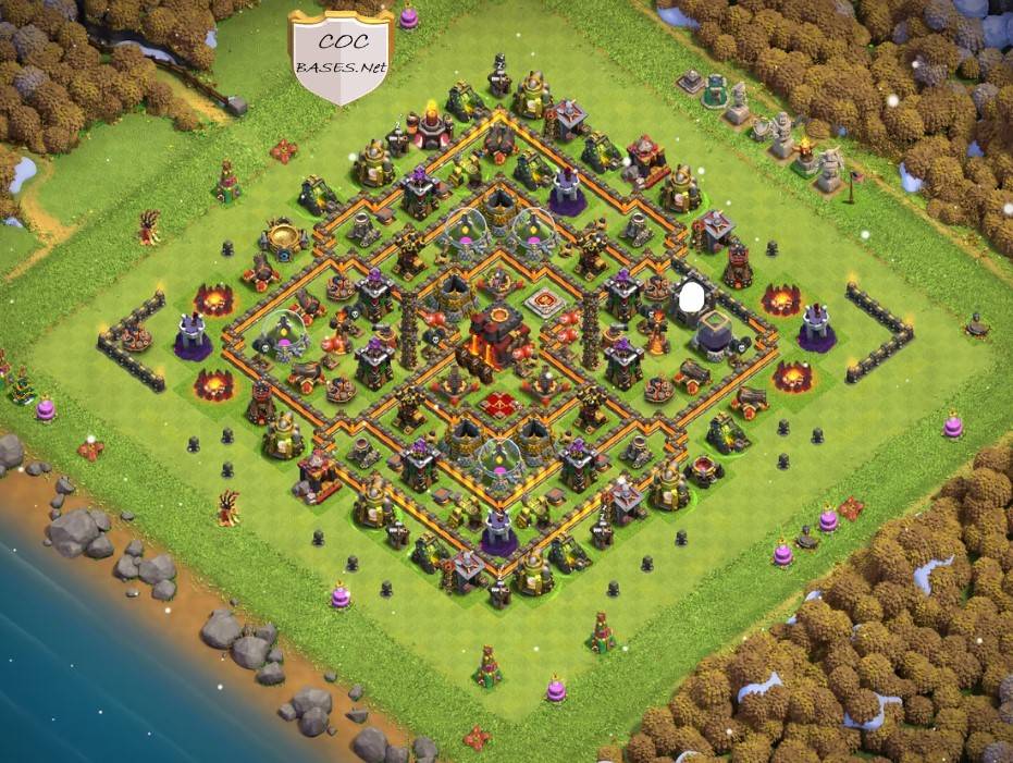 unbeatable th10 war base 2023