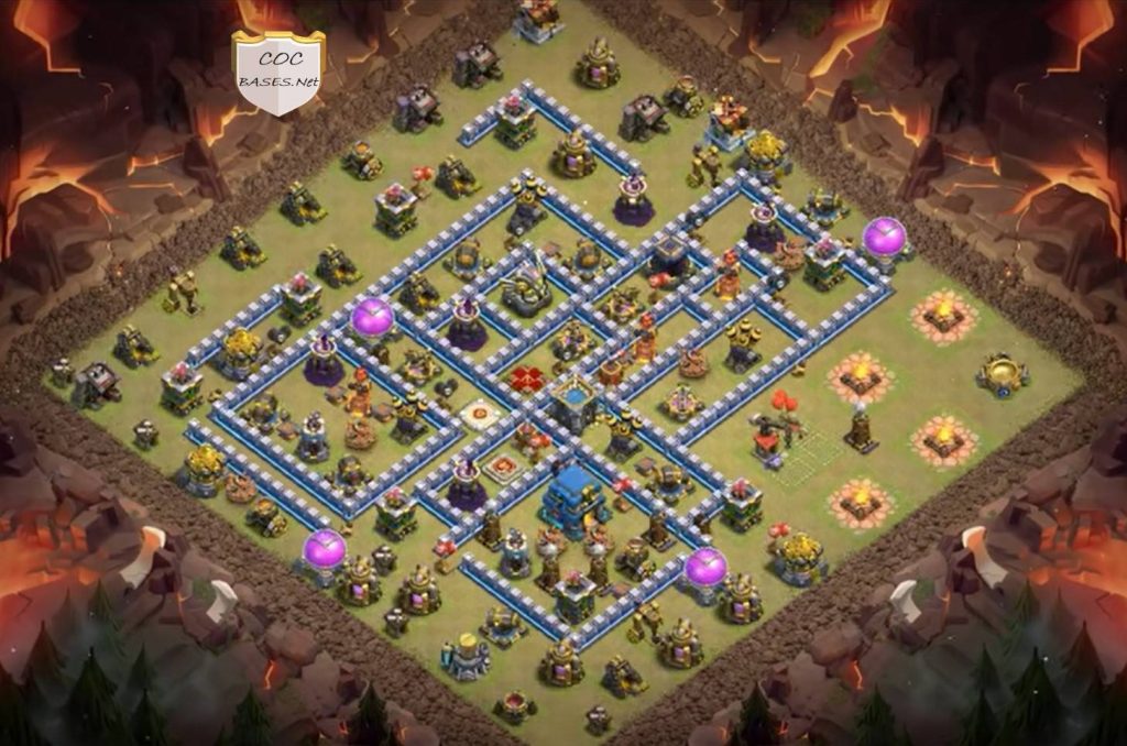 unbeatable th12 base Anti 3 star