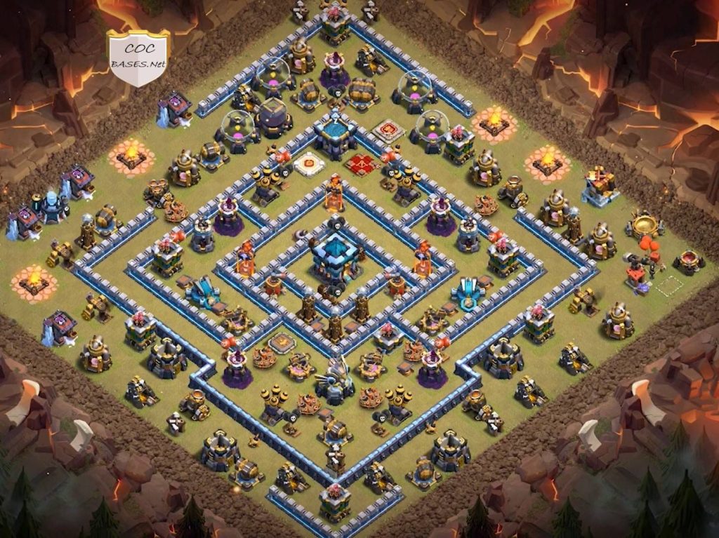 unbeatable th13 war base link