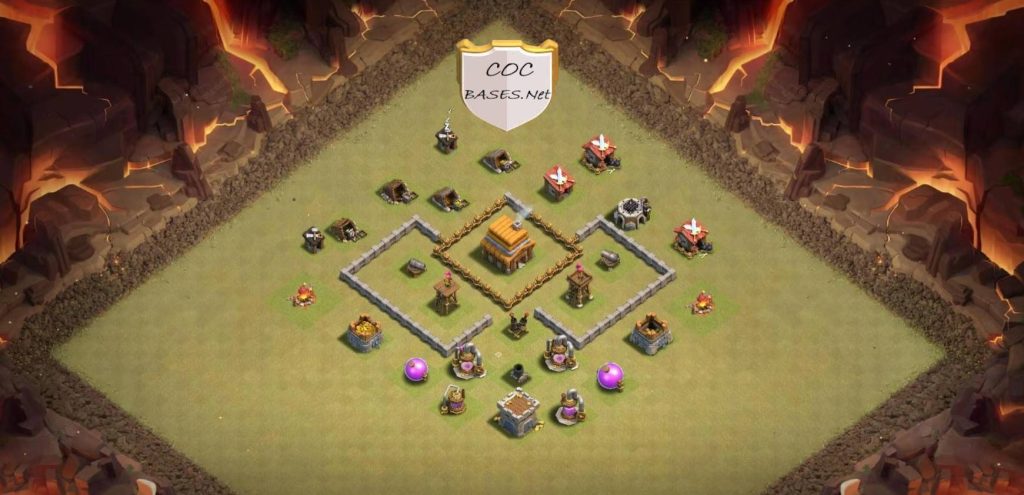 unbeatable th4 base with link