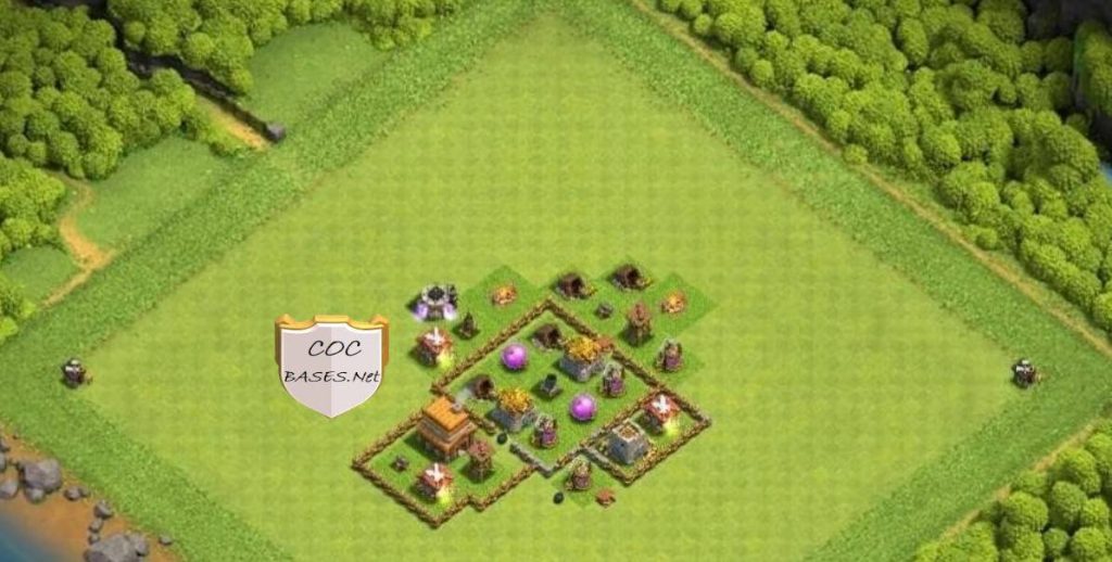 unbeatable th4 farming base anti everything