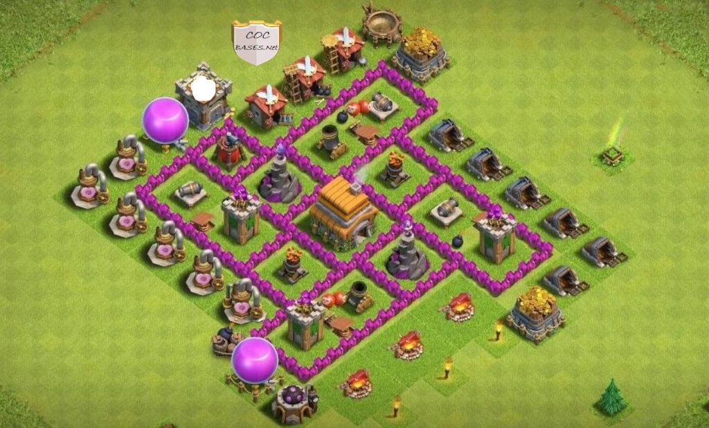 unbeatable th6 base 2023 trophy pushing