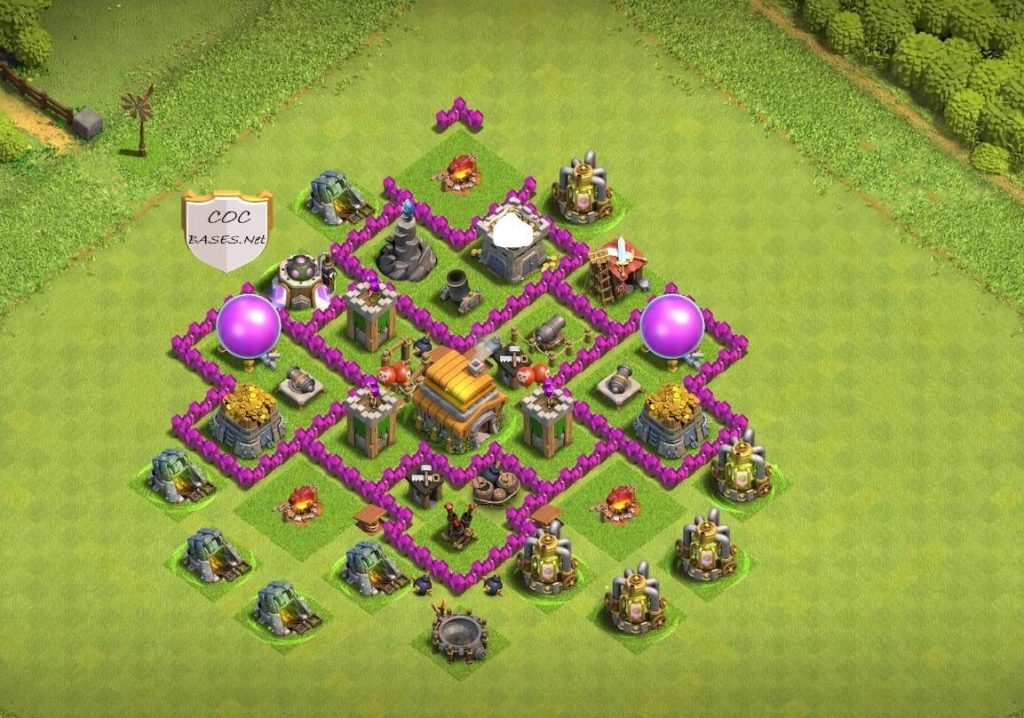 unbeatable th6 base anti 3 star trophy pushing