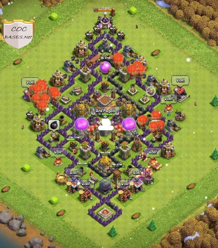 unbeatable th8 base anti everything war league