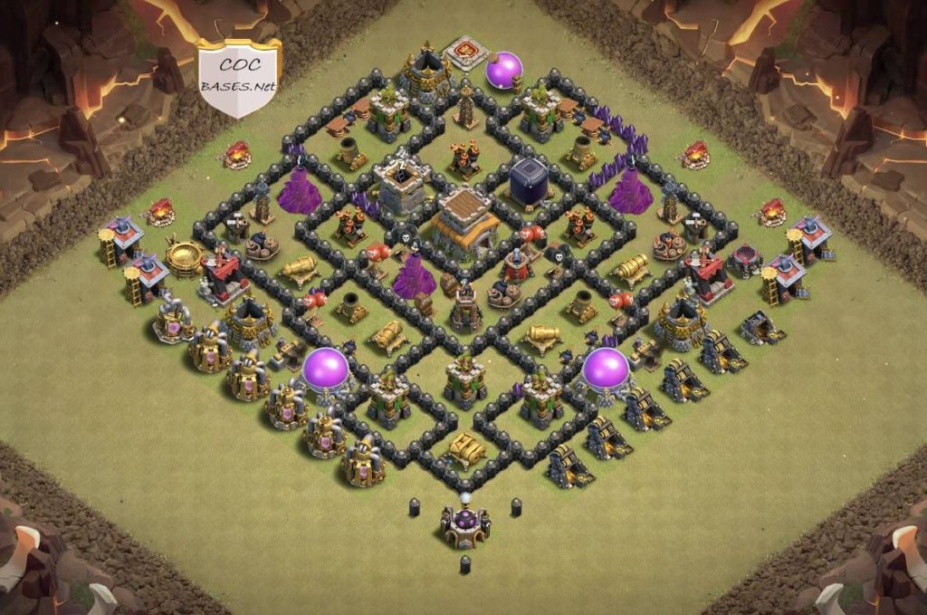 war town hall 8 best base link