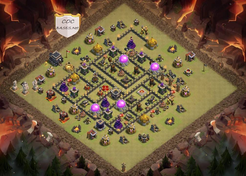 town hall 9 base link