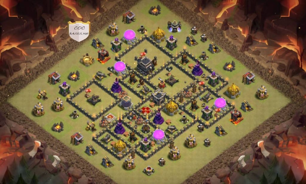undefeated th9 war base download