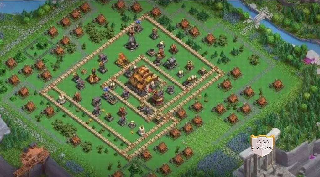 COC Ch layout level 7 anti all troops