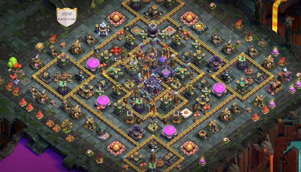 COC Level 15 trophy Base Links Anti Everything