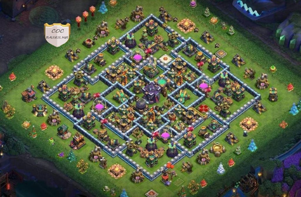 Clash of Clans Town Hall 15 Hybrid Layout