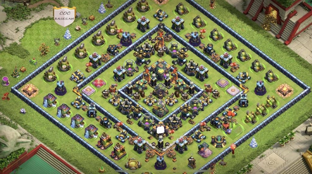 best farming base for th14 with link