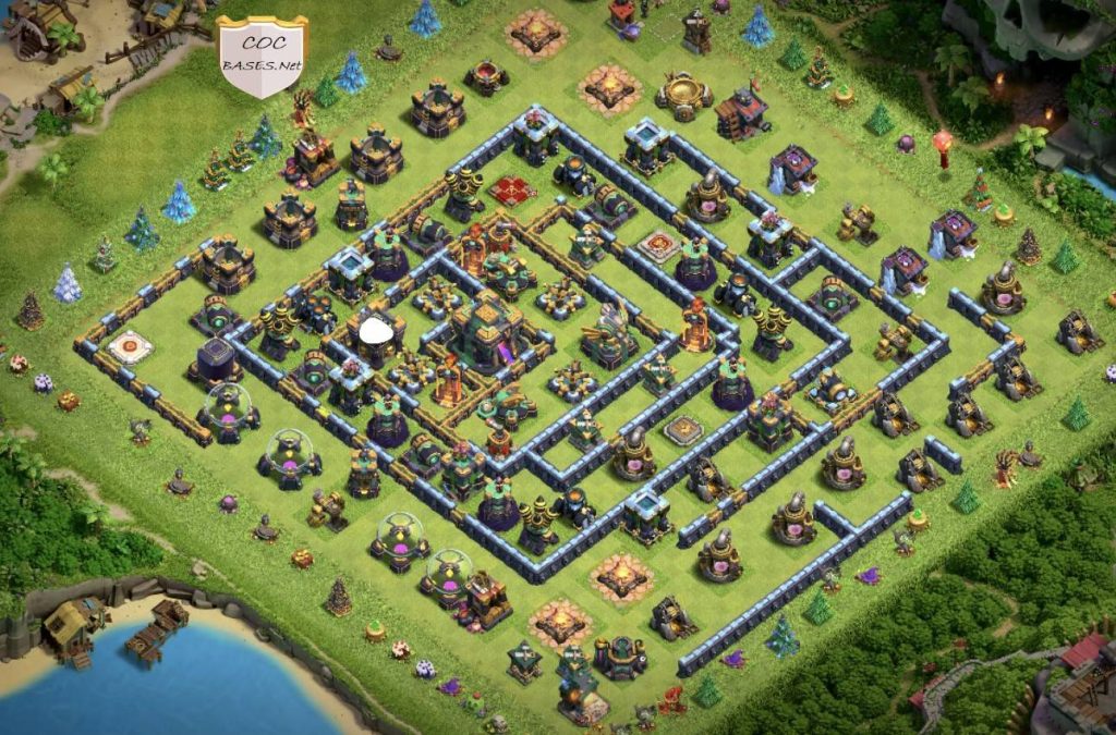 best war base for th14 anti everything