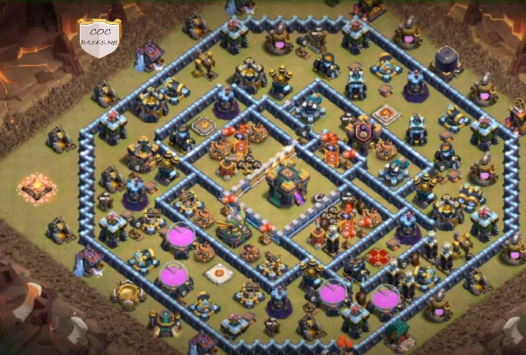 centralized town hall 14 trophy design link