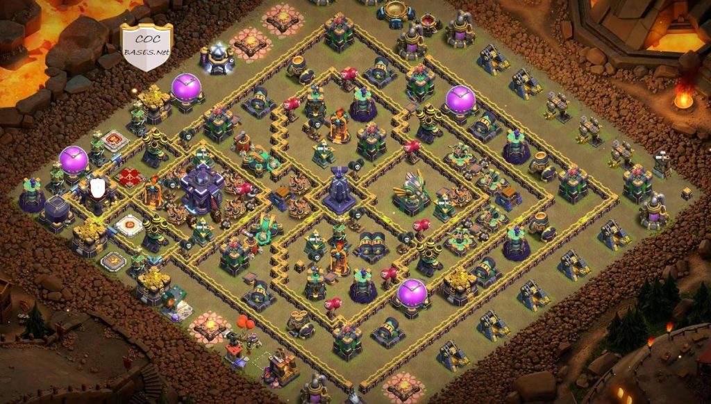 clash of clans anti everything layout link level 15
