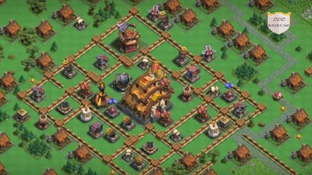 clash of clans capital hall level 7 anti all troops