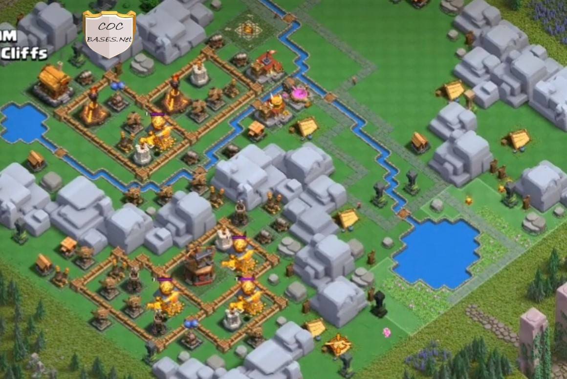 10 Best Dragon Cliffs Level 3 Layout 2024 Cocbases Net   Clash Of Clans Dragon Cliff Level 3 