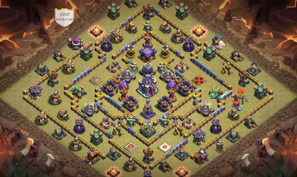 clash of clans farming loot protection th15 base anti everything