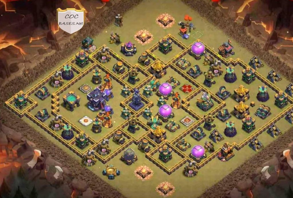 clash of clans farming loot protection th15 base with copy link