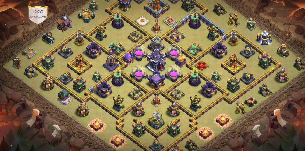 clash of clans farming loot protection town hall 15 anti loot base
