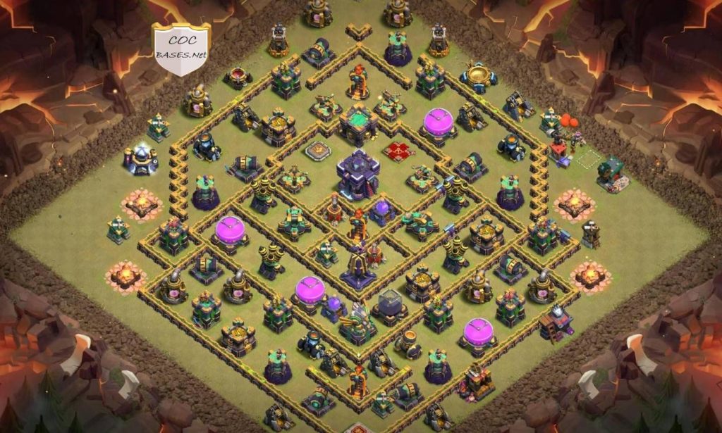 clash of clans farming loot protection town hall 15 base link anti everything