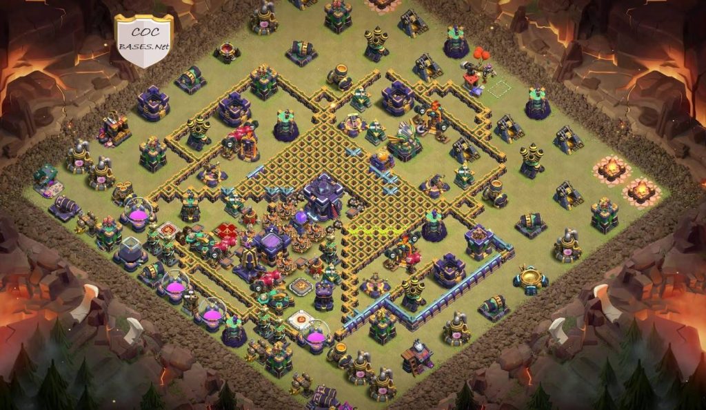 clash of clans th15 base copy link