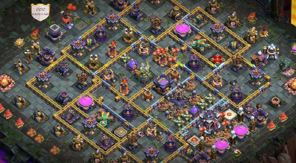 clash of clans th15 war base link