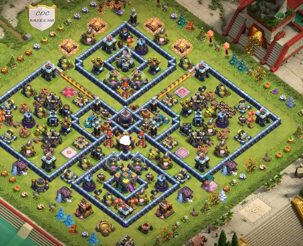 clash of clans town hall 14 base with link